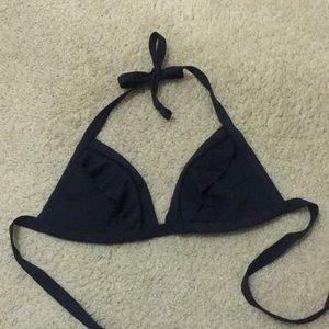 Black swim suit top size S